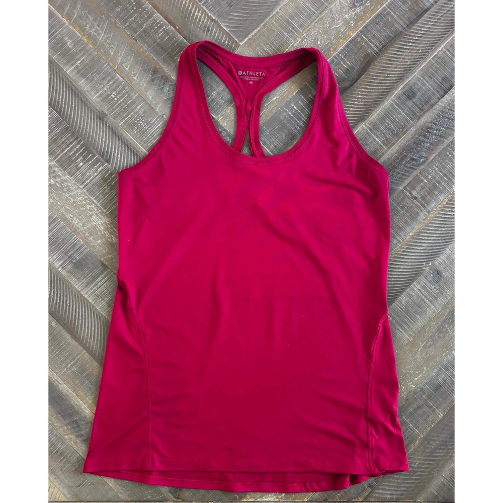 Athleta Womens Racerback Activewear Tank Top Size M RN 54023